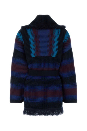 Кардиган GIORGIO ARMANI X ALANUI (GW004500AF30964) з вишивкою, виготовлений із суміші кашеміру, колекція Giorgio Armani x Alanui