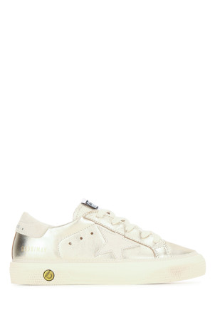 MAY LAMINATED UPPER SUEDE STAR AND HEEL GOLDEN GOOSE KIDS (GYF00112F008647)