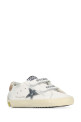 OLD SCHOOL LEATHER UPPER LAMINATED STAR GLITTER HE GOLDEN GOOSE KIDS (GYF00177F008041)