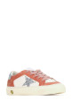 MAY LEATHER UPPER AND TOE GLITTER STAR AND HEEL GOLDEN GOOSE KIDS (GYF00495F008646)