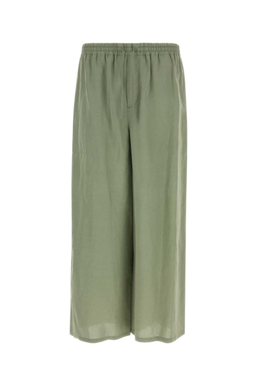 Green viscose blend Paula s Ibiza wide-leg pant LOEWE PAULA'S IBIZA (H616Y04XA7)