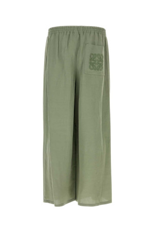 Green viscose blend Paula s Ibiza wide-leg pant LOEWE PAULA'S IBIZA (H616Y04XA7)
