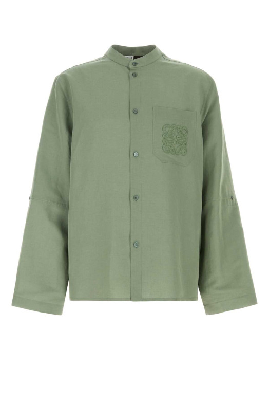 Green viscose blend Paula s Ibiza shirt LOEWE PAULA'S IBIZA (H616Y05X80)