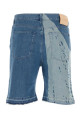 Printed denim bermuda shorts BLUE LOEWE PAULA'S IBIZA (H616Y11X39)
