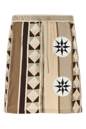 Printed silk Paula s Ibiza bermuda shorts LOEWE PAULA'S IBIZA (H616Y1AX23)