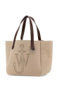 Beige fabric Belt shopping bag Black JW ANDERSON (HB0545FA0468)