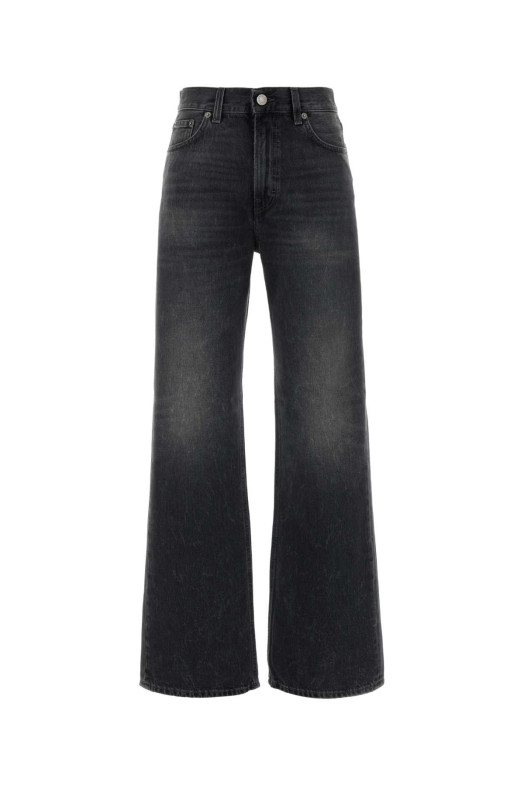 Black denim Korea jeans HAIKURE (HEW03185DF174)