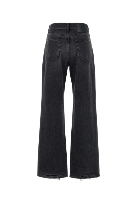 Black denim Korea jeans HAIKURE (HEW03185DF174)