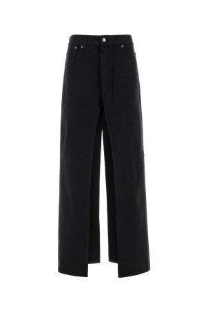 Black denim Gana skirt HAIKURE (HEW08111GF183PX)