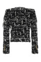 Двоколірний твідовий блейзер BALMAIN (HF1SC311XM09)