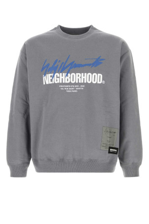 Grey cotton Yohji Yamamoto X Neighborhood sweatshirt Black YOHJI YAMAMOTO (HKT99999)