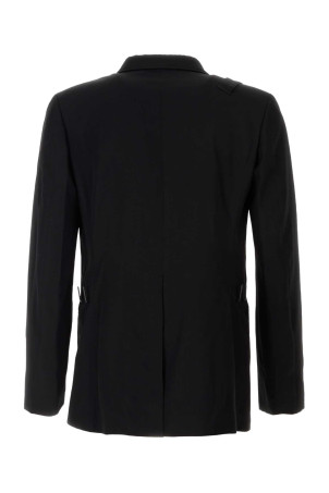 Black wool blazer Black YOHJI YAMAMOTO (HLJ02140)