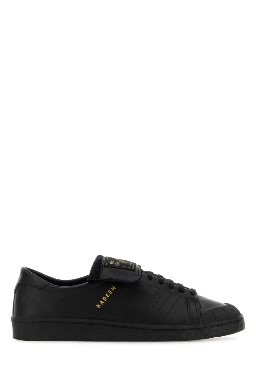 Black leather Adidas by Willy Chavarria Jabbar sneakers Black ADIDAS BY WILLY CHAVARRIA (HQ4867)