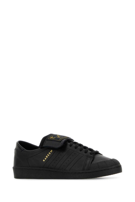 Black leather Adidas by Willy Chavarria Jabbar sneakers Black ADIDAS BY WILLY CHAVARRIA (HQ4867)