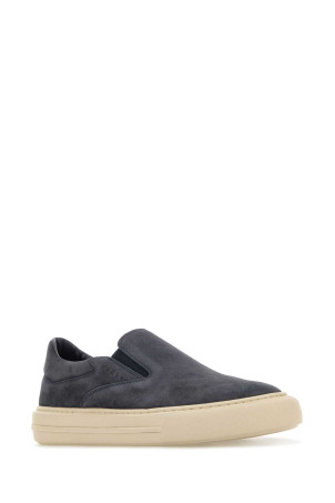 Navy blue suede H691 slip ons HOGAN (HXM6910FS90BTM)