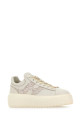 Chalk leather sneakers HOGAN (HXW6450FE91UXM)