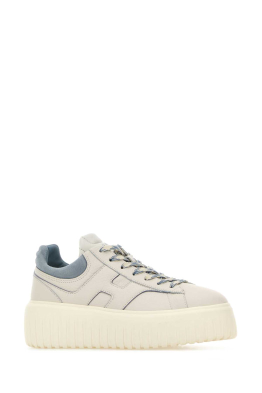 Chalk leather sneakers HOGAN (HXW6450FE93UXI)