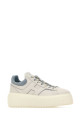 Chalk leather sneakers HOGAN (HXW6450FE93UXI)