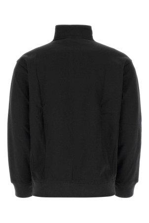Black cotton blend Half Zip American Script Sweat CARHARTT WIP (I027014)