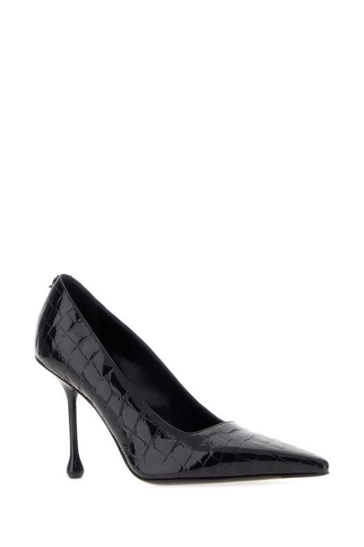 Black leather Ixia pumps Blue JIMMY CHOO (IXIA95CBH)