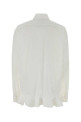White stretch poplin shirt MOSCHINO (J02085531)