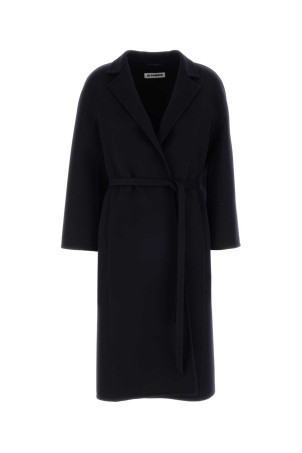 Midnight blue wool coat JIL SANDER (J02AA0199J40035)