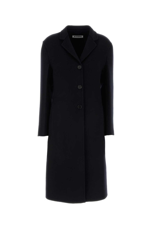 Black cashmere blend coat JIL SANDER (J02AA0215J35065)