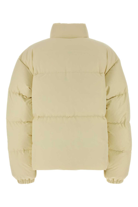 Cream polyester down jacket JIL SANDER (J02AF0136J74276)