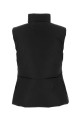 Black polyester sleeveless jacket JIL SANDER (J02AF0139J70207)