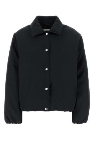 Black polyester down jacket JIL SANDER (J02AF0140J74454)