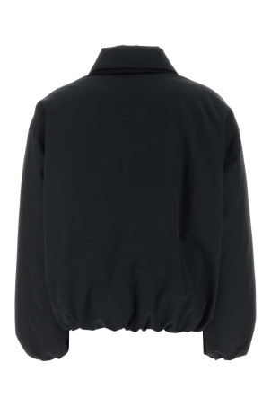 Black polyester down jacket JIL SANDER (J02AF0140J74454)