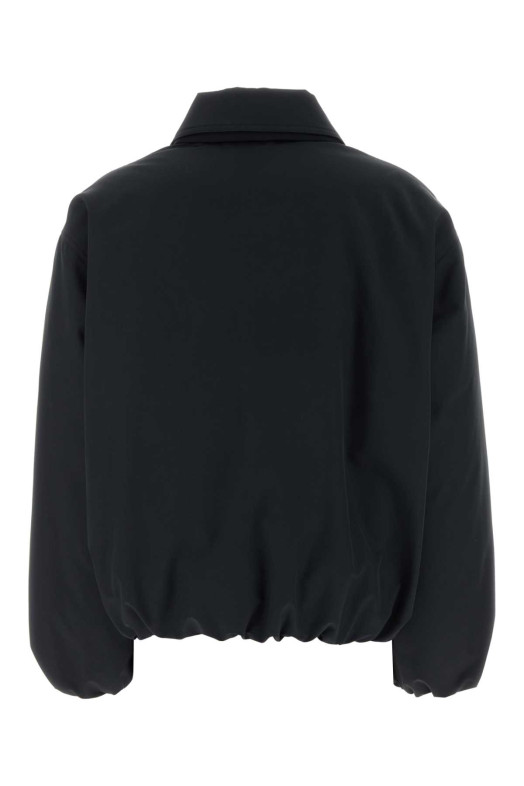 Black polyester down jacket JIL SANDER (J02AF0140J74454)