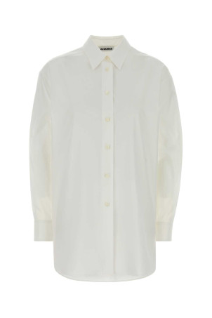 White poplin shirt White JIL SANDER (J02DL0319J45342)