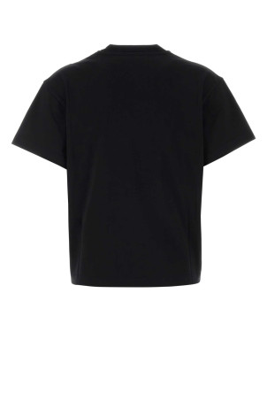Black cotton t-shirt JIL SANDER (J02GC0163J45048)