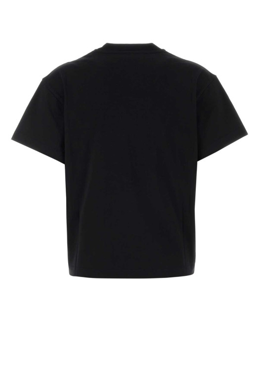 Black cotton t-shirt JIL SANDER (J02GC0163J45048)