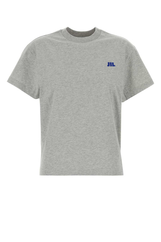 Grey cotton t-shirt JIL SANDER (J02GC0163J45048)