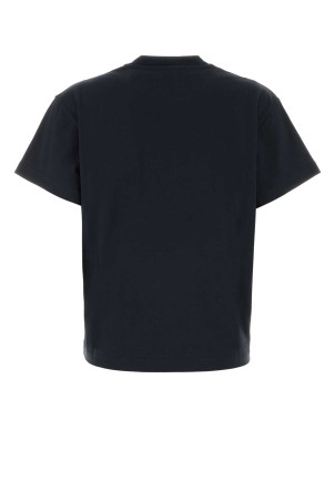 Midnight blue cotton t-shirt JIL SANDER (J02GC0163J45048)