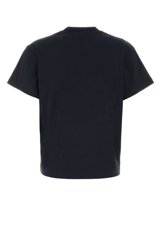 Бавовняна футболка темно-синього кольору JIL SANDER (J02GC0163J45048)