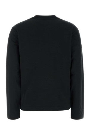 Black cotton t-shirt JIL SANDER (J02GC0164J45048)
