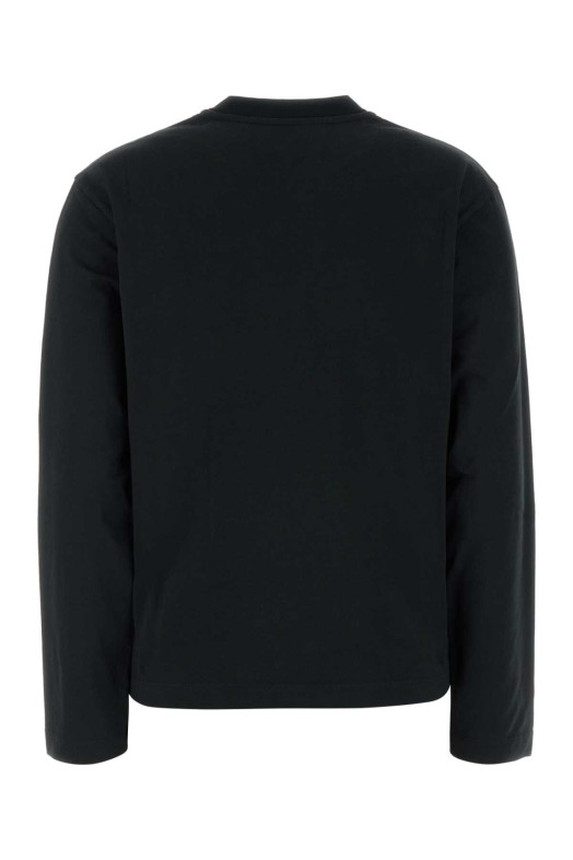 Black cotton t-shirt JIL SANDER (J02GC0164J45048)