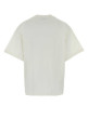 White cotton t-shirt Black JIL SANDER (J02GC0173J20347)