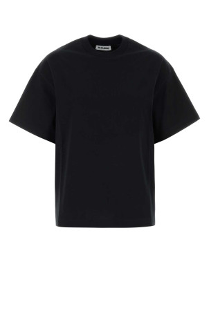 Black cotton t-shirt JIL SANDER (J02GC0173J20348)