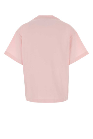 Pink cotton t-shirt JIL SANDER (J02GC0173J20348)