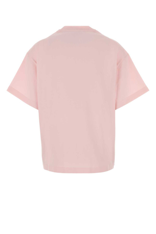 Pink cotton t-shirt JIL SANDER (J02GC0173J20348)