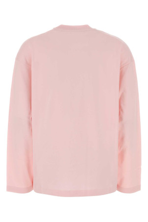 Pink cotton t-shirt JIL SANDER (J02GC0174J20348)