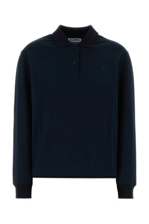 Black piquet polo shirt JIL SANDER (J02GL0121J20374)