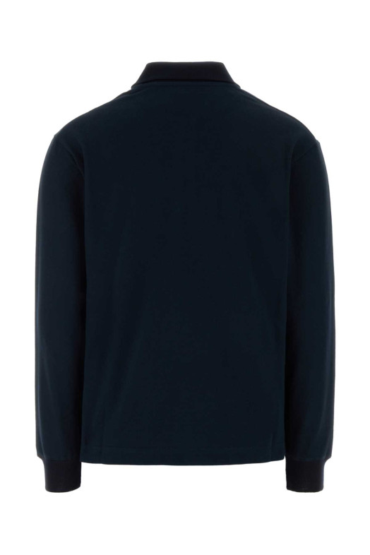 Black piquet polo shirt JIL SANDER (J02GL0121J20374)