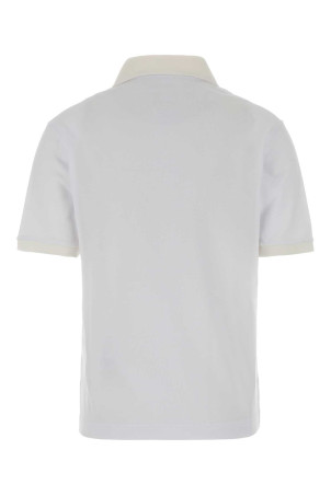White piquet polo shirt White JIL SANDER (J02GL0122J20374)