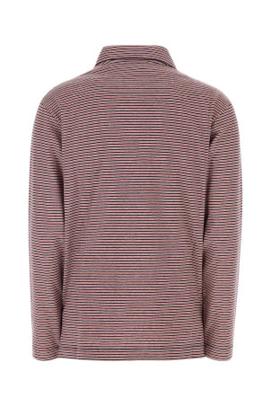 Embroidered cotton oversize polo shirt JIL SANDER (J02GL0126J20395)