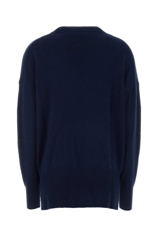 Navy blue cashmere oversize sweater JIL SANDER (J02GP0013J13206)